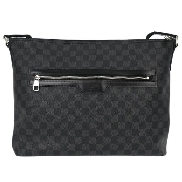 Louis Vuitton Damier Graphite Mick MM Shoulder Bag N41106 SR0136 115713